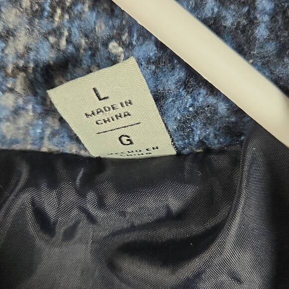 Levis Jacket Cinch Coat Puffer Heavyweight WOOL Blend Medium Womens Plaid - Picture 6 of 13